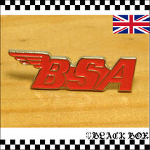 英国 インポート Pins Badge ピンズ ピンバッジ 画鋲 BSA ROCKERS カフェレーサー ロッカーズ バイク ライダー バイカー イギリス UK GB370_画像1