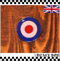 英国インポート Pins Badge ピンズ ピンバッジ ラペルピン ターゲットマーク ラウンデル mods モッズ Punk パンク 60's GB イギリス UK 230_画像1