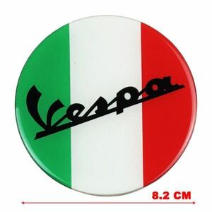 反射 磁石ステッカー マグネット ステッカー VESPA イタリア 国旗 vespa ベスパ ヴェスパ 鉄スク スクーター MODS モッズ PUNK