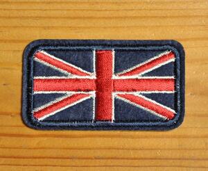 英国 インポート ワッペン パッチ Union Jack ユニオンジャック イングランド イギリス ENGLAND UK GB MODS モッズ PUNK パンク 国旗 195-5
