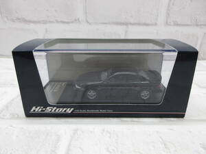 ミニカー　1/43　ハイストーリー　トヨタ　カレン　ZS　スポーツセレクション　1994　ブラック　モデルカー 