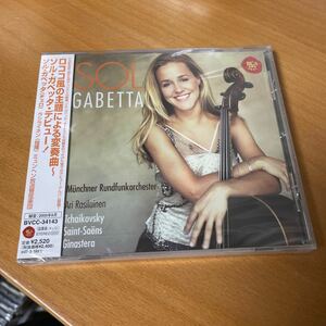 見本盤 未開封品 CD) ソル・ガベッタ(チェロ) ラシライネン(指揮) 　ロココ風の主題による変奏曲帯付 同梱可◆240123