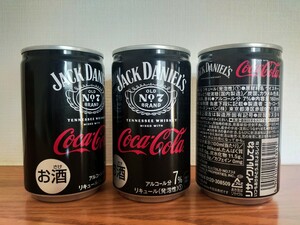 JACK DANIEL'S Coca-Cola　160ml ジャックダニエル&コカ・コーラ　ジャックコーク　JACK Coke　ハイボール　酒　ウィスキー