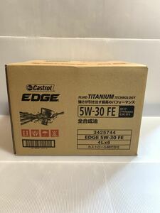 ●送料無料●カストロール エッジ 5w30 FE 4L/6缶 ワンケース Castrol EDGE チタニウム チタン 全合成油 ガソリン ディーゼル 省燃費 エコ