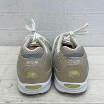 1301◎ new balance 649 ニューバランス 靴 シューズ スニーカー ローカット フラット ソール ベージュ レディース22.5_画像5