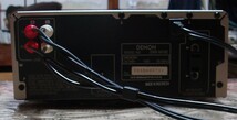 DENON カセットデッキ　DRR-M10E　トレーベルト交換・美品・動作品_画像3