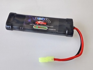 kypom 2/3A 9.6V 1600mAh 平型 ニッケル水素 Ni-MH 充電式 バッテリー★ホビーショップ青空