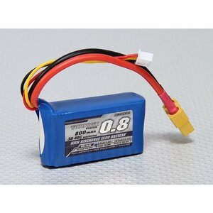 Turnigy 7.4V 800mAh 30C40C リポバッテリー★ホビーショップ青空