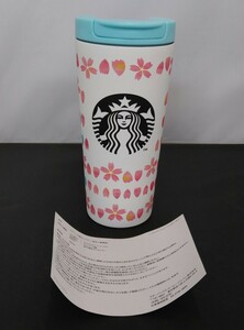 【未使用品】Starbucks (スターバックス) ステンレスタンブラーペタル SAKURA2018 355ml (管理番号：059102) 60