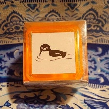 新品◇さかざきちはる 浸透印 スタンプ 『ペンギン 漂う』 Suicaのペンギン ペンギンアパートメント展 グッズ◇Suica