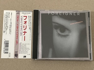 FOREIGNER『INSIDE INFOMATION』 ☆ フォリナー『インサイド・インフォメーション』日本盤 帯有