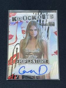 Cara Delevingne（カーラ・デルヴィーニュ）【2023 Leaf Pop Century ポップセンチュリー】Auto #/12 | スーサイド・スクワッド 他