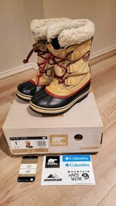★★美品★★ SOREL YOOT PAC NYLON ブーツ 　ソレル ユートパック　ナイロン　19cm (18cm～ )
