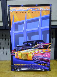 LOWRIDER POSTER Lowrider постер PETERSENAUTOMOTIVEMUSEUM LOS ANGELS 2000y IMPALALA Impala bell воздушный Cadillac Lincoln 