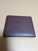 Cartier カルティエ　二つ折り財布　財布　マストライン ボルドー_画像3