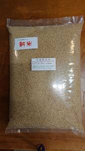 ☆『有機鴨作』令和５年産 農家直送 有機栽培　コシヒカリ 『光』玄米5kg 　無農薬・無化学肥料・無除草剤栽培 ☆