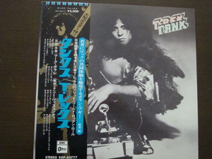 ★T・レックスT.REX/タンクス　日本録音2曲含むLP　美品★