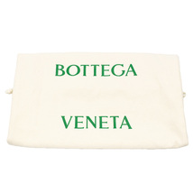 ボッテガヴェネタ BOTTEGA VENETA トライアングル ポイント スモール ショルダー 658476 レザー グリーン ゴールド金具 クロスボディ 中古_画像9