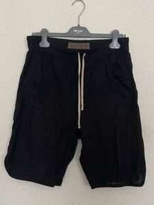 リックオウエンス RickOwens ドローコード　ハーフパンツ ショートパンツ　コットン リック　Rick ショーツ　