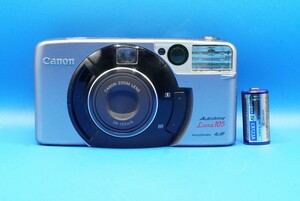 キヤノン コンパクトフィルムカメラ オートボーイ ルナ 105(Canon Autoboy Luna 105)動作確認済品 リチウム電池CR123A付属