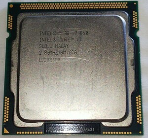 Intel Core i7 860 プロセッサー 2.80 GHz 8 MB LGA1156 ②