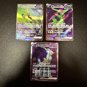 ポケモンカードゲーム　テツノイサハex SAR SR&テツノカシラex SR