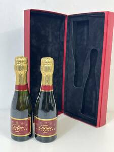 【未開栓】Cartier カルティエ CHAMPAGNE シャンパン 2本セット 非売品 フランス産 アルコール分12％ 現状品