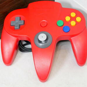 ▲(R601-B300)動作品 ニンテンドー64 コントローラー NUS-005 ゴールド Nintendo N64 任天堂 レッドの画像2