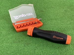 【中古品】Snap-on/スナップオン　スタンダード ハンドル ドライバー　SGDMRC4A　s748