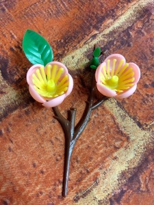  artificial flower DS-15 peach. flower 50 entering 