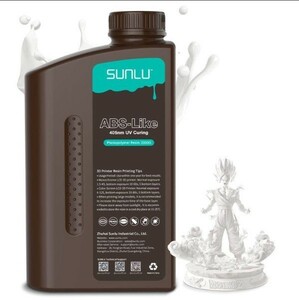1円スタート SUNLU ABS-Like 3Dプリンター用プリンター樹脂 UV硬化フォトポリマー ラピッド3D樹脂 2000G 2kg ホワイト A04765