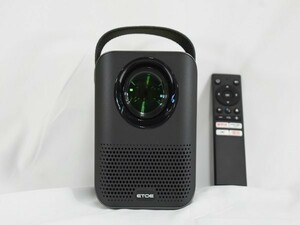 1円スタート ETOE プロジェクター ETOE D2 Pro Netflix搭載 Bluetooth 5.1 2.4&5GWi-Fi フルHD 台形補正 14.5x11.3x14.8cm ブラック A04908