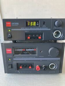12 第一電波工業 リニアシリーズ型 GSV3000　直流安定化電源 DSP3500 2台セット ジャンク