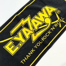 新品 未使用 矢沢永吉 THANK YOU ROCK'N'ROL フェイスタオル 黒 LIVE ライブグッズ ブラック 黒 タオル E.YAZAWA_画像1