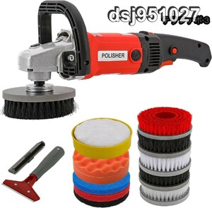  electric . cleaning brush bus polisher bath cleaning deck brush 1400w brush 12 points ( brush. diameter :13cm, whole surface VERSION )