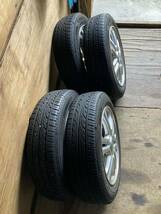 ホンダ 純正 アルミ DUNLOP EC202 155/65R14 4本 2022 アルミ 4.5J ＋40 4H PCD100 N-BOX HONDA 手渡し可能 ダンロップ 夏タイヤ 中古_画像7