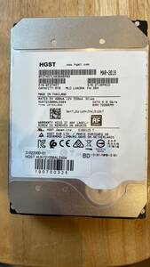 ■■HGST エンタープライズHDD　DC HC510 8TB　3.5inch SATA CMR ヘリウム内蔵 HUH721008ALE604 USED!