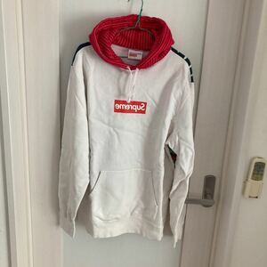 Supreme ボックスロゴパーカー Hooded ボックスロゴ シュプリーム コムデギャルソン Lサイズ