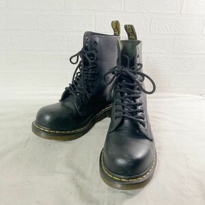 3788☆ Dr.Martens ドクターマーチン シューズ 靴 レザーブーツ カジュアル レディース UK 4 ブラック