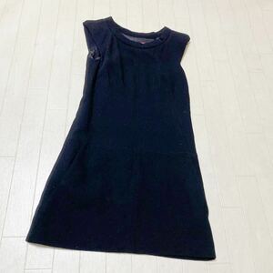 3794☆ COMPTOIR DES COTONNIERS トップス ワンピース ノースリーブ レディース 34 ブラック