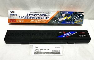 ▽BAL クロストルクレンチ 5pcセット オートバイ、自動車用 トルク設定:70～170cm 未使用▽010191