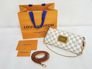 ▽LOUIS VUITTON ルイヴィトン ダミエ・アズール エヴァ N55214 ショルダーバッグ 中古▽009779