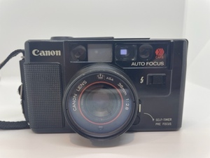 526● 1円スタート Canon AF35M コンパクトカメラ フィルム レンズ　LENS ASA 38mm 1:2.8 キャノン