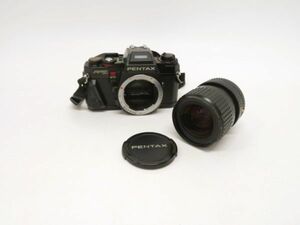 hakt2427-1 105 PENTAX ペンタックス program A 一眼レフ フィルムカメラ / レンズ SMC PENTAX-A ZOOM 1:4 35-70mm 現状品