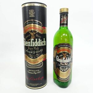 ☆【直接引取不可】tyot 1033-4 290 未開栓 Glenfiddich グレンフィディック ピュアモルト スペシャル オールド リザーブ 43％ 750ml 筒付