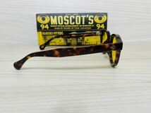 MOSCOT モスコット★レムトッシュ★サングラス★LEMTOSH★鼈甲柄★伊達眼鏡 カラーレンズ★未使用 美品★_画像4