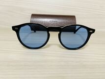 OLIVER PEOPLES オリバーピープルズ カラーレンズサングラス OV5217S 1031/P2★Gregory Peck★ウェリントン 黒縁 伊達眼鏡 未使用 美品 _画像1