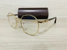 OLIVER PEOPLES オリバーピープルズ メガネフレーム OV5988 5009★Chessman★鼈甲柄 ゴールド メタルフレーム 伊達眼鏡 未使用 美品 _画像2