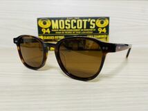 ★MOSCOT★モスコット★ARTHUR★サングラス★伊達眼鏡★鼈甲柄★ウェリントン 未使用 美品_画像2