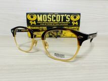 ★MOSCOT★モスコット★レムトッシュマック★メガネフレーム★LEMTOSH-MAC★伊達眼鏡 鼈甲柄 ボストン 未使用 美品_画像2